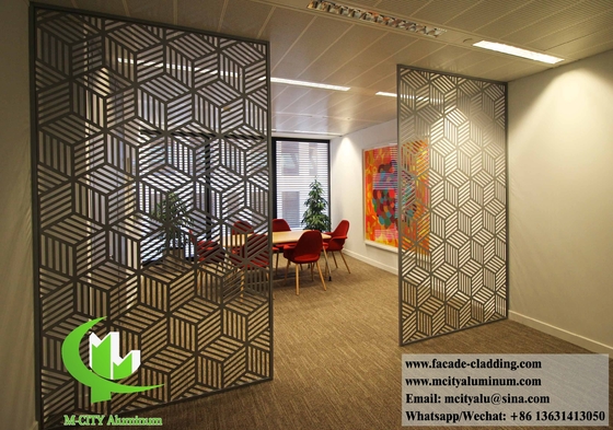Rivestimento metallico Pannelli di alluminio massiccio PVDF Colorato 1000x2000mm Decorazione esterna per parete