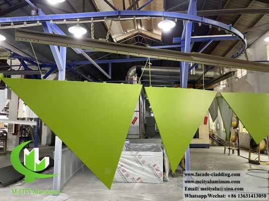 pannelli di alluminio massiccio pannelli di facciata di rivestimento per pareti metalliche spessore 3 mm PVDF