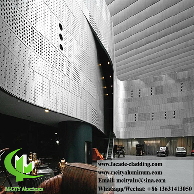Fogli di alluminio architettonico per rivestimenti murali