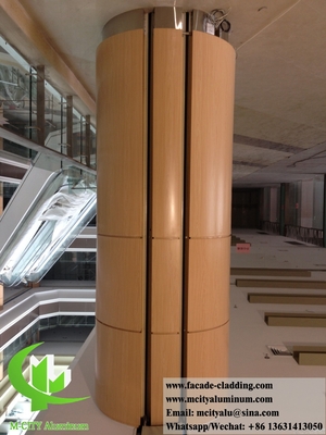 Rivestimento di metallo architettonico per la decorazione delle colonne