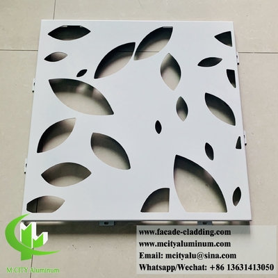Taglio laser Piastra di alluminio schermo metallico decorativo pannelli di alluminio per la privacy schermo recinzione muraria rivestimento decorazione