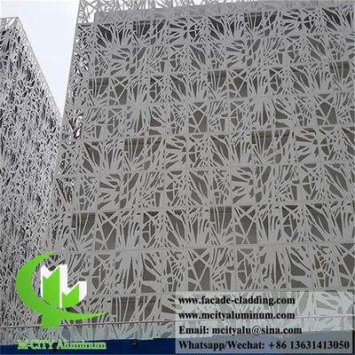 pannelli di rivestimento decorativo lamiera di alluminio per sistema di facciata