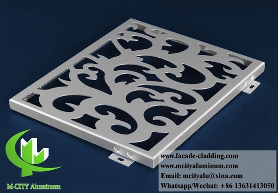 Pannelli di schermo decorativi per esterni Lastra di alluminio per soffitto Parete rivestimento sistema di facciata