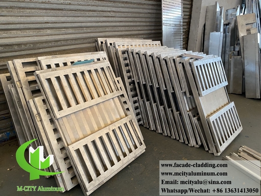 Fogli metallici per rivestimento di alluminio perforato decorativo per la decorazione dei materiali da costruzione