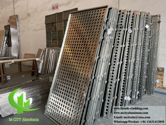 Fogli di alluminio con perforazione per la decorazione esterna del sistema di facciata