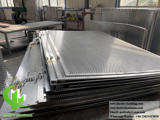 Fogli di alluminio con perforazione per la decorazione esterna del sistema di facciata