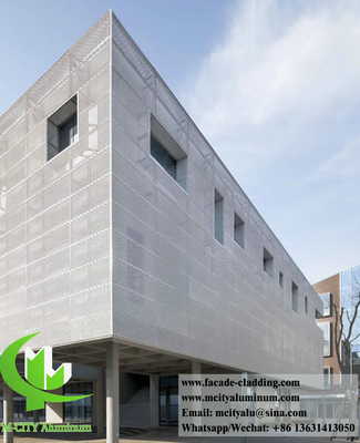 Perforazione di schermo metallico pannelli di alluminio per rivestimento di pareti di decorazione metallo mesh