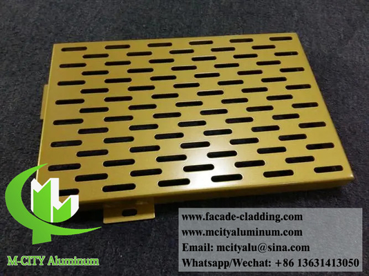 pannelli per pareti metalliche perforate per rivestimento del soffitto, maglie metalliche perforate ignifughe