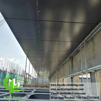 Fogli metallici per la decorazione delle pareti materiali di rivestimento architettonico a prova di fuoco resistenti