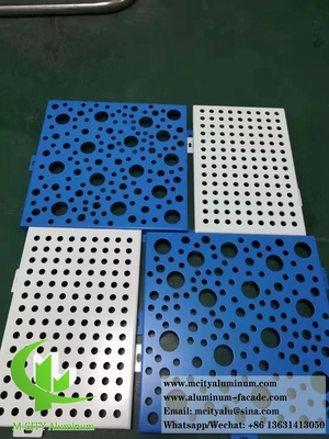 Architettura Laser Cut Metal Screen Aluminio Per Edificio Decorazione Faccata del soffitto