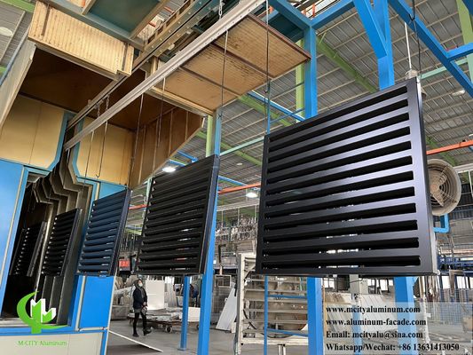 Prezzo buono Copertura performata di alluminio per il cambio di temperatura e copertura della pompa di calore con dimensioni personalizzabili per applicazioni all'aperto in linea