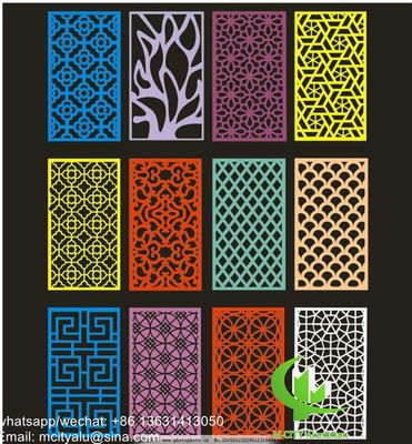 Prezzo buono Pannello di alluminio perforato rivestito in polvere da 3 mm per facciate e decorazioni murali personalizzate in linea