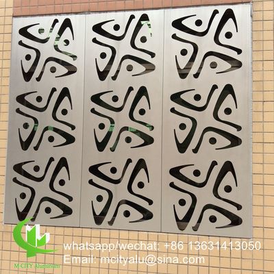 Prezzo buono pannello perforato di alluminio pannello cavo di spessore 2,5 mm per decorazione delle finestre in linea