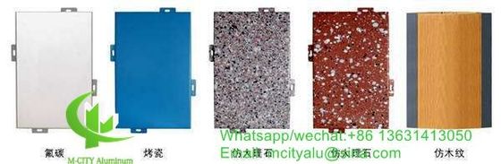 Prezzo buono Pannello Decorativo in Alluminio con Finitura PVDF e Motivi Personalizzabili per Facciate Continue, Dimensioni 1000x2000mm in linea