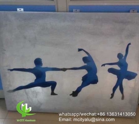 Prezzo buono Pannello in alluminio verniciato a polvere tagliato al laser con colori RAL personalizzati e dimensioni 1000x2000mm per decorazione in linea