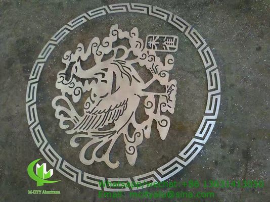 Prezzo buono Lastra impiallacciata in alluminio verniciato a polvere di spessore 2,5 mm per facciate con motivi personalizzati e decorazioni di facciate continue in linea