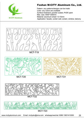Prezzo buono pannello di metallo alluminio solido rivestimento pannello per parete tenda di facciata con pannello di alluminio di spessore 3 mm in linea