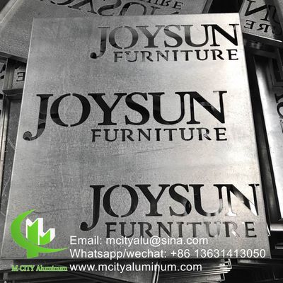 Prezzo buono Pannello in alluminio verniciato a polvere tagliato al laser CNC con colori RAL personalizzabili e dimensioni standard 1000x2000mm per la decorazione di facciate in linea