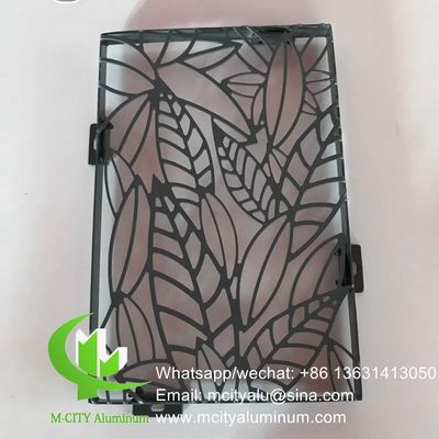 Prezzo buono 2pannello di alluminio perforato rivestito in polvere di 0,5 mm di spessore per rivestimenti personalizzabili di facciate e decorazioni di pareti a tenda in linea