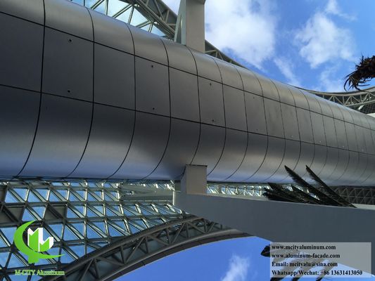 Prezzo buono Pannello di rivestimento solido in alluminio verniciato a polvere 1200x2400mm con design perforato per la decorazione di pareti esterne in linea