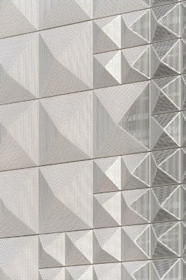 Prezzo buono Perforated Aluminum Facade: Blend Artistry with Practicality for Iconic Buildings in linea