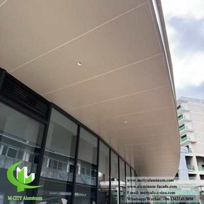 Prezzo buono Architectural Metal Cladding Panel Aluminum Sheet External in linea