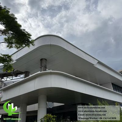 Prezzo buono Lamiera di alluminio spessa 2,5 mm con vernice PPG per decorazione murale esterna in linea