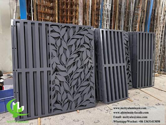 Prezzo buono 2.5mm Laser-Cut Aluminum Facade Panels PVDF Rivestimenti AC anti-corrosivi per progetti costieri in linea