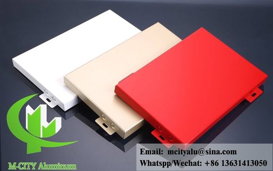 Prezzo buono pannelli di alluminio massiccio rivestiti in polvere per rivestimenti murali di edifici in linea