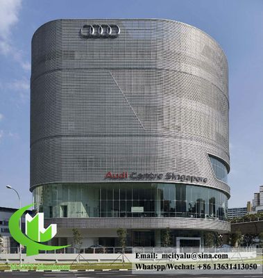 Prezzo buono Carta di facciata metallica di rivestimento in alluminio per la verniciatura delle pareti degli edifici PPG in linea