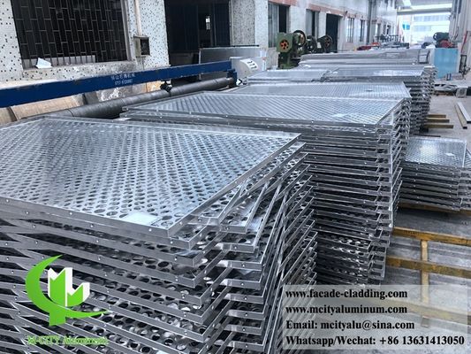 Prezzo buono Fogli di taglio laser di alluminio esterno in metallo Taglio laser per parete tenda di facciata in alluminio architettonico in linea