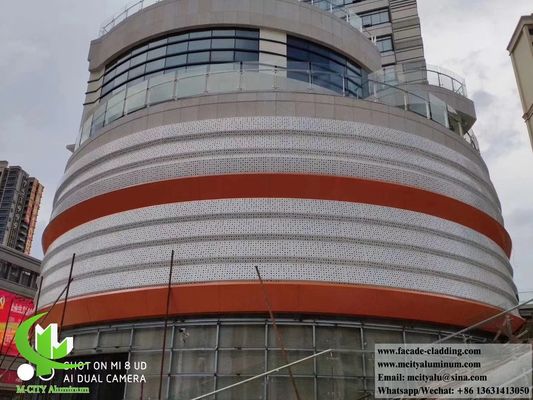 Prezzo buono Fogli di alluminio a pannello perforato a fluorocarburo per il rivestimento delle facciate fornitore in Cina in linea