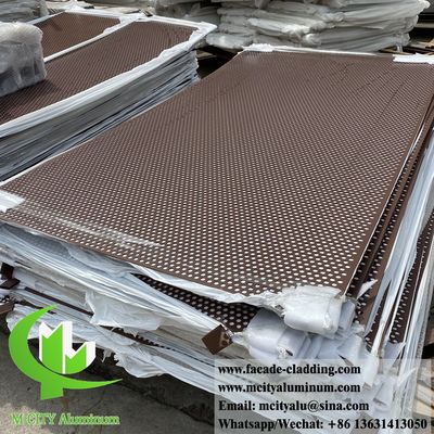 Prezzo buono Pannello metallico perforato rivestito in polvere con colori RAL personalizzati e dimensioni 1000x2000mm per recinzioni da giardino in linea