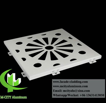 Prezzo buono Pannelli di schermo decorativi per esterni Lastra di alluminio per soffitto Parete rivestimento sistema di facciata in linea