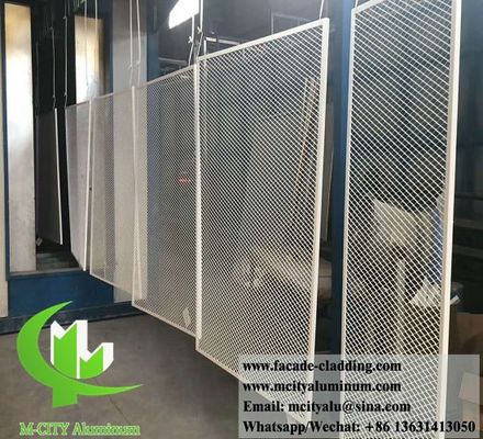 Prezzo buono Pannello in alluminio perforato verniciato a polvere con colori RAL personalizzabili e taglio laser CNC per rivestimenti di facciata in linea