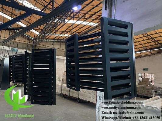 Prezzo buono Copertura in alluminio perforato verniciato a polvere personalizzabile per la protezione del condizionatore d'aria in linea