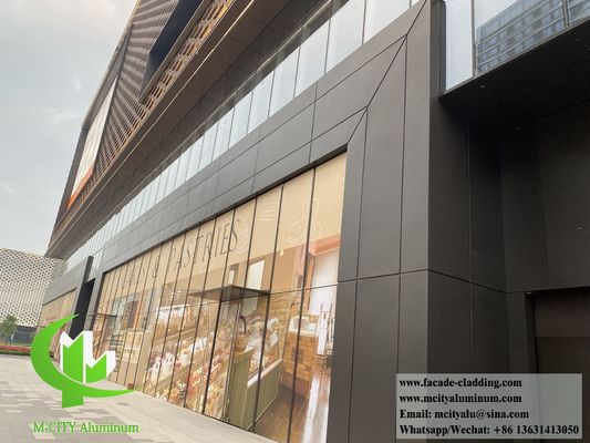 Prezzo buono Pannello di rivestimento per facciate in alluminio perforato verniciato a polvere con spessore di 3 mm per decorazione esterna in linea